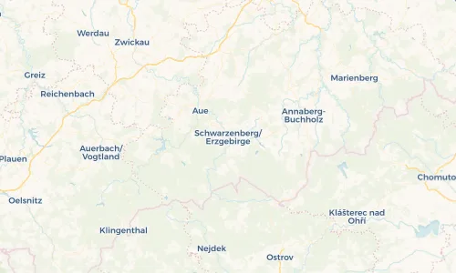 Regenradar Vorschaubild - Aktuelle Niederschläge in Schwarzenberg/Erzgebirge und Umgebung
