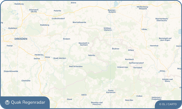 Quak Regenradar-Widget Sebnitz