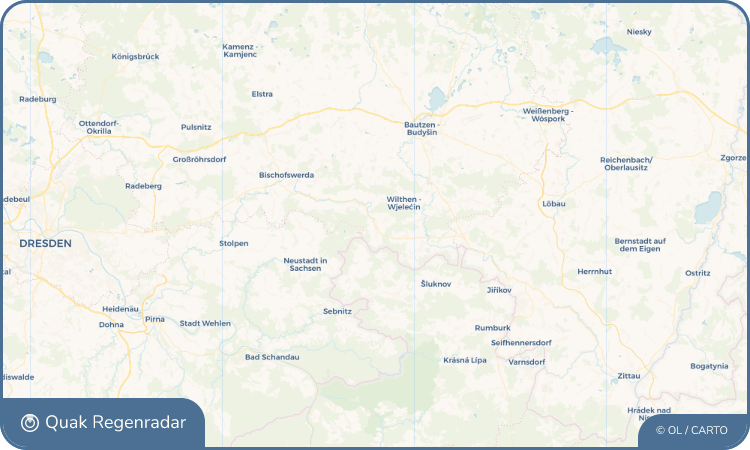 Quak Regenradar-Widget Steinigtwolmsdorf