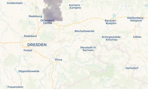 Regenradar Vorschaubild - Aktuelle Niederschläge in Stolpen und Umgebung