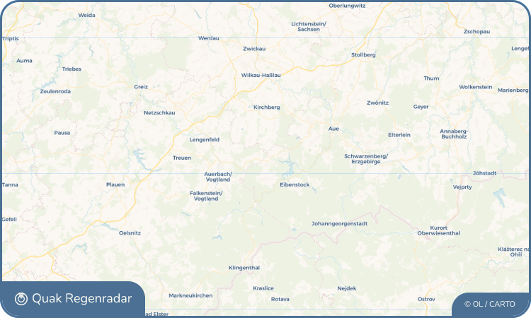 Regenradar-Widget für Stützengrün