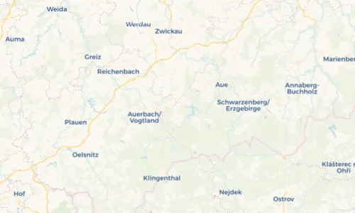 Regenradar Vorschaubild - Aktuelle Niederschläge in Stützengrün und Umgebung