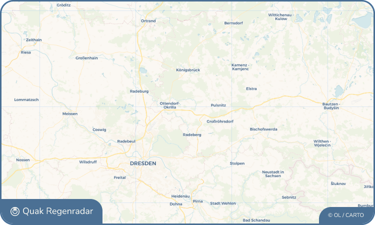Quak Regenradar-Widget Wachau