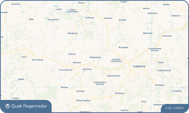 Regenradar-Widget für Waldenburg