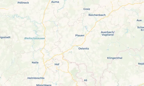 Regenradar Vorschaubild - Aktuelle Niederschläge in Weischlitz und Umgebung