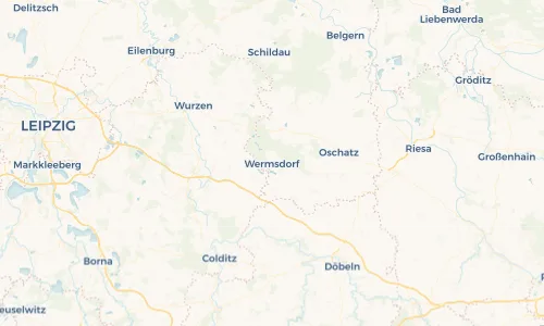 Regenradar Vorschaubild - Aktuelle Niederschläge in Wermsdorf und Umgebung