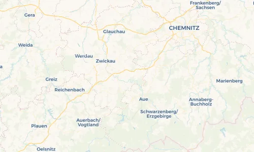 Regenradar Vorschaubild - Aktuelle Niederschläge in Wildenfels und Umgebung