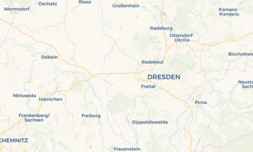 Regenradar Vorschaubild - Aktuelle Niederschläge in Wilsdruff und Umgebung