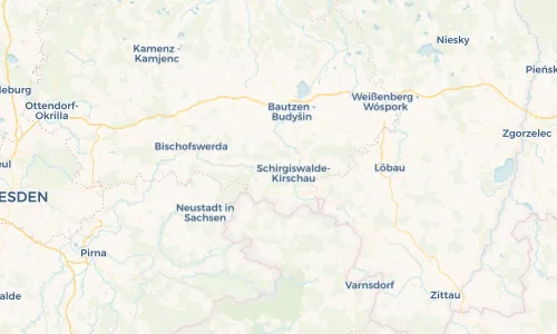 Regenradar Vorschaubild - Aktuelle Niederschläge in Wilthen - Wjelećin und Umgebung