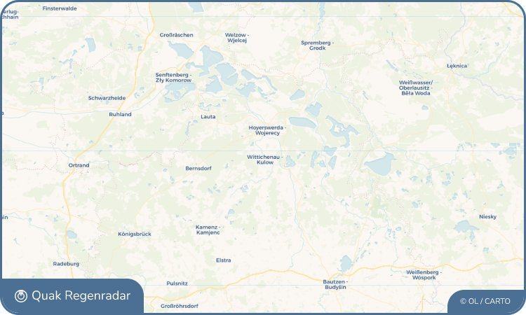 Quak Regenradar-Widget Wittichenau - Kulow