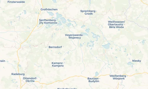 Regenradar Vorschaubild - Aktuelle Niederschläge in Wittichenau - Kulow und Umgebung