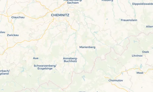 Regenradar Vorschaubild - Aktuelle Niederschläge in Wolkenstein und Umgebung