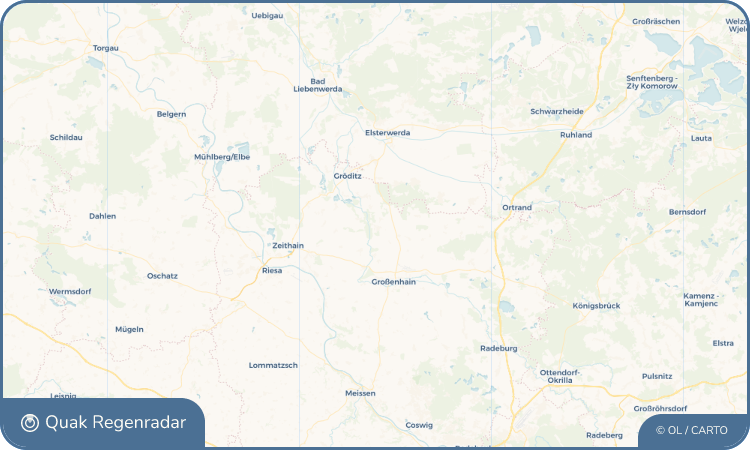 Quak Regenradar-Widget Zabeltitz
