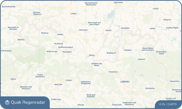 Quak Regenradar-Widget Zittau