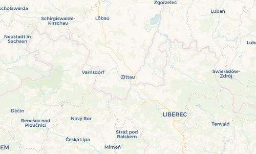 Regenradar Vorschaubild - Aktuelle Niederschläge in Zittau und Umgebung
