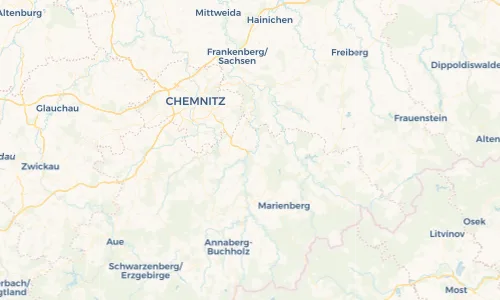Regenradar Vorschaubild - Aktuelle Niederschläge in Zschopau und Umgebung