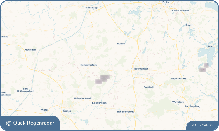 Quak Regenradar-Widget Aukrug
