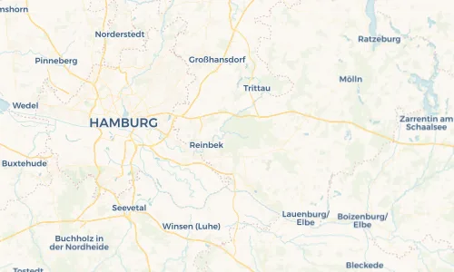 Regenradar Vorschaubild - Aktuelle Niederschläge in Aumühle und Umgebung