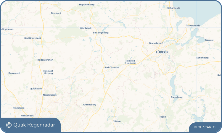 Quak Regenradar-Widget Bad Oldesloe