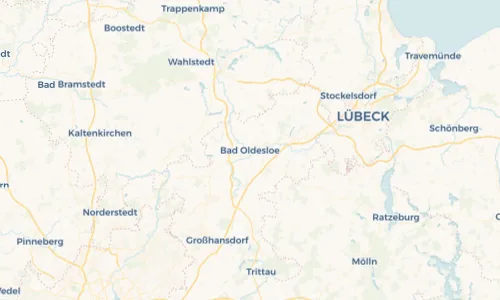 Regenradar Vorschaubild - Aktuelle Niederschläge in Bad Oldesloe und Umgebung