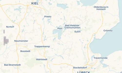 Regenradar Vorschaubild - Aktuelle Niederschläge in Bosau und Umgebung