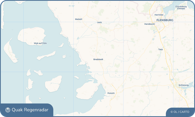 Quak Regenradar-Widget Bredstedt