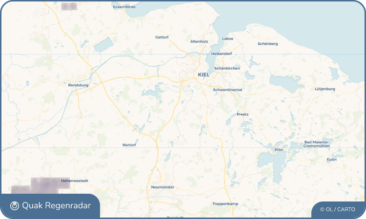 Regenradar-Widget für Flintbek