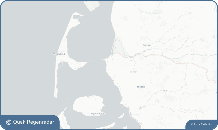 Regenradar-Widget für Friedrich-Wilhelm-Lübke-Koog
