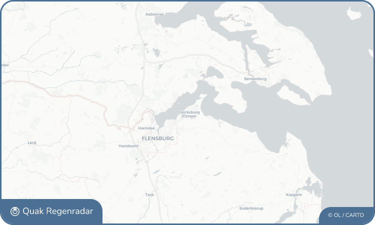Regenradar-Widget für Glücksburg (Ostsee)