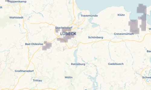 Regenradar Vorschaubild - Aktuelle Niederschläge in Groß Grönau und Umgebung