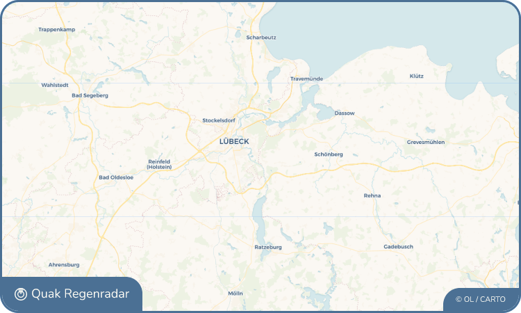 Quak Regenradar-Widget Herrnburg
