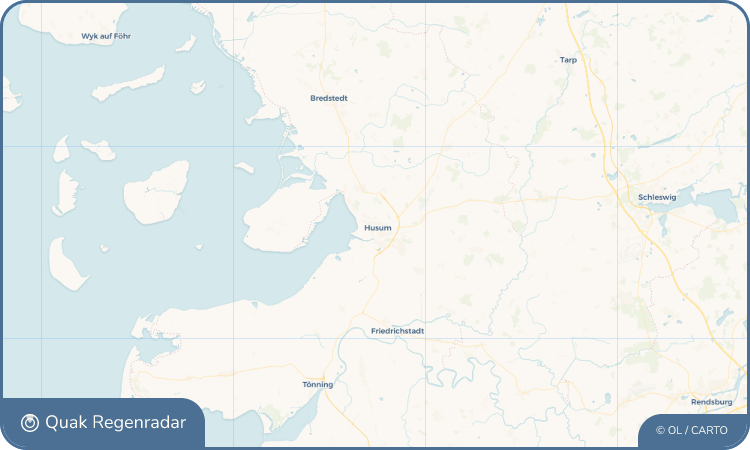 Quak Regenradar-Widget Husum