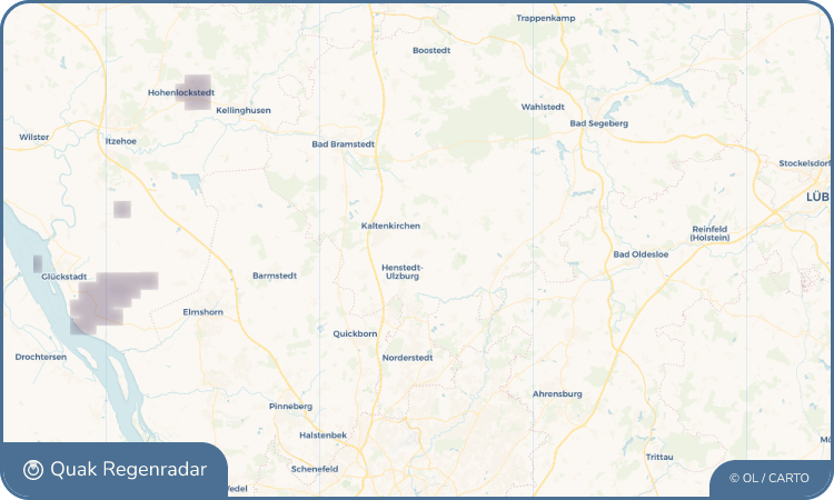 Quak Regenradar-Widget Kisdorf