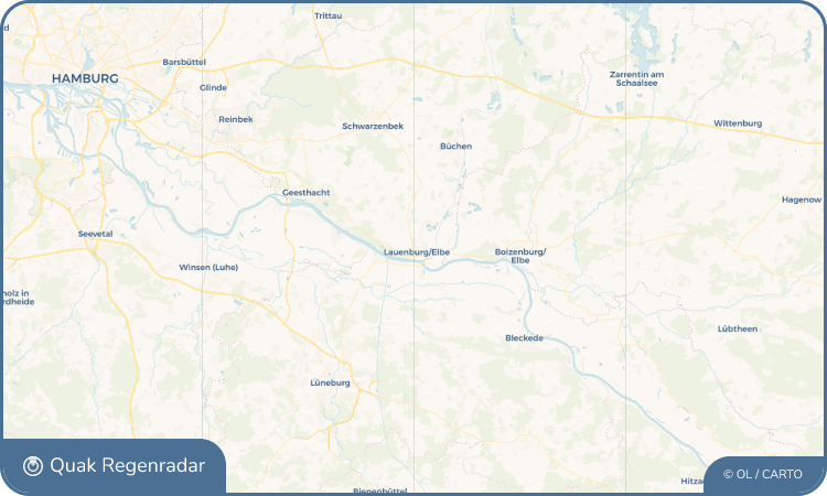 Quak Regenradar-Widget Lauenburg/Elbe