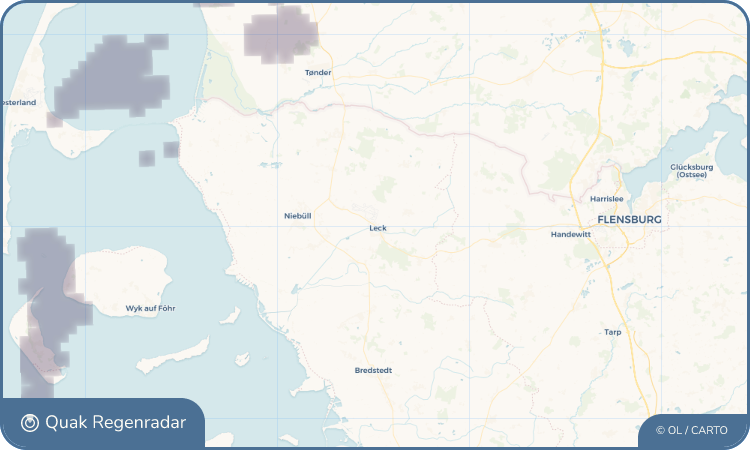 Quak Regenradar-Widget Leck