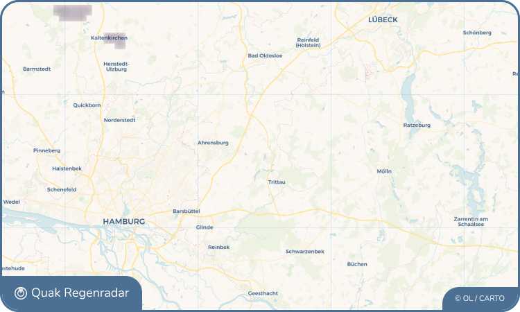 Regenradar-Widget für Lütjensee