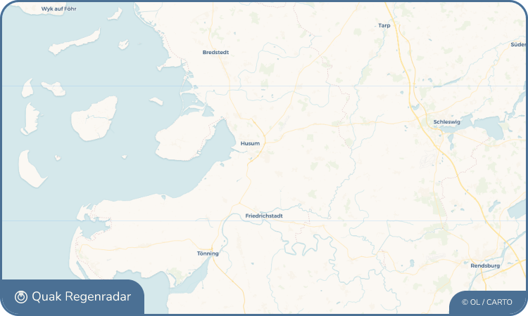 Quak Regenradar-Widget Mildstedt
