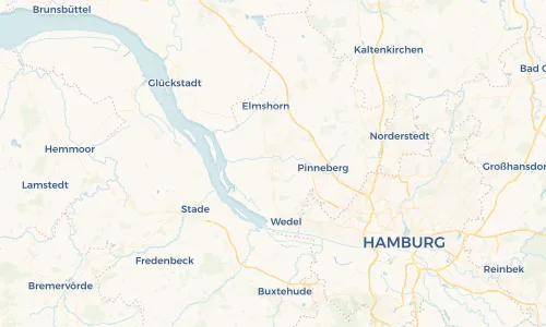 Regenradar Vorschaubild - Aktuelle Niederschläge in Moorrege und Umgebung