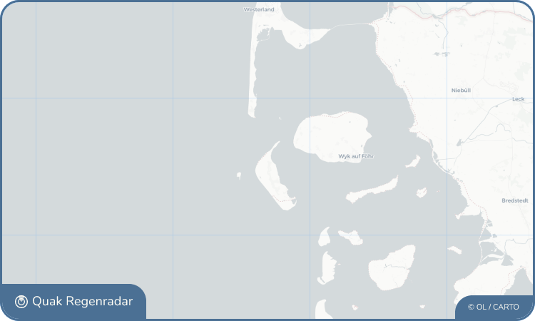 Regenradar-Widget für Norddorf auf Amrum
