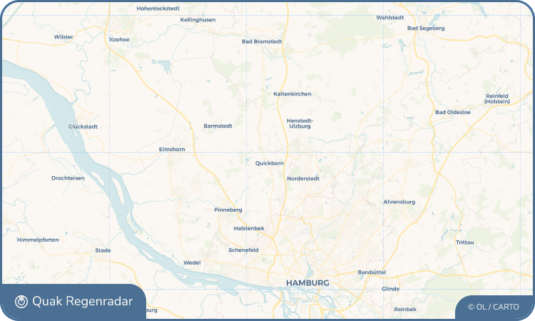 Quak Regenradar-Widget Quickborn