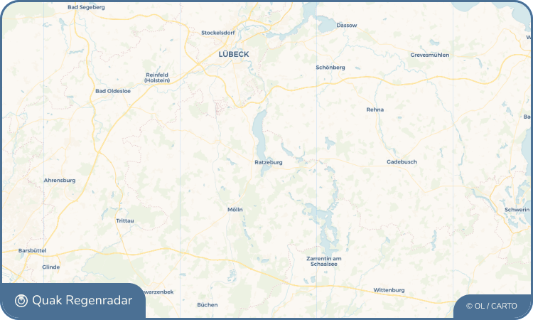 Regenradar-Widget für Ratzeburg
