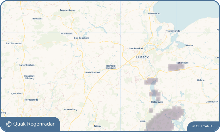 Quak Regenradar-Widget Reinfeld (Holstein)