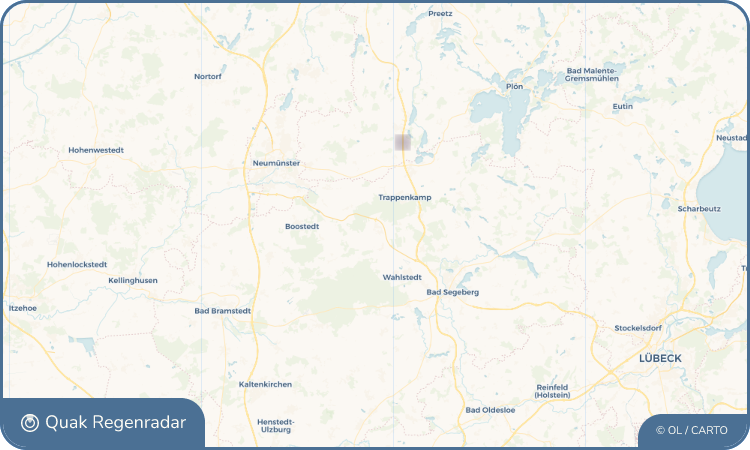 Regenradar-Widget für Rickling