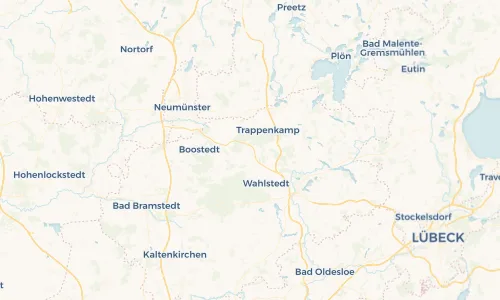 Regenradar Vorschaubild - Aktuelle Niederschläge in Rickling und Umgebung