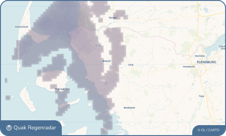 Quak Regenradar-Widget Risum-Lindholm