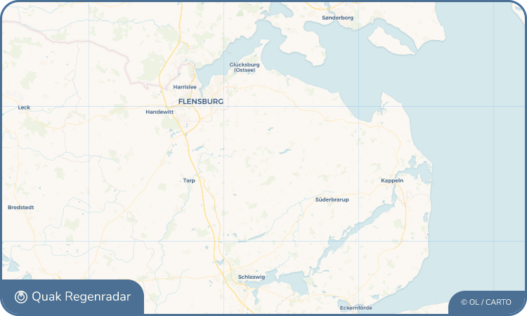 Regenradar-Widget für Satrup