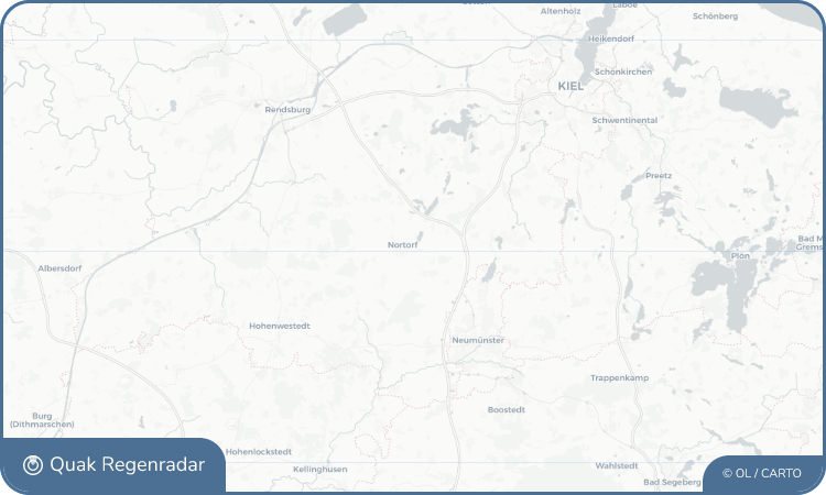 Regenradar-Widget für Schülp b. Nortorf