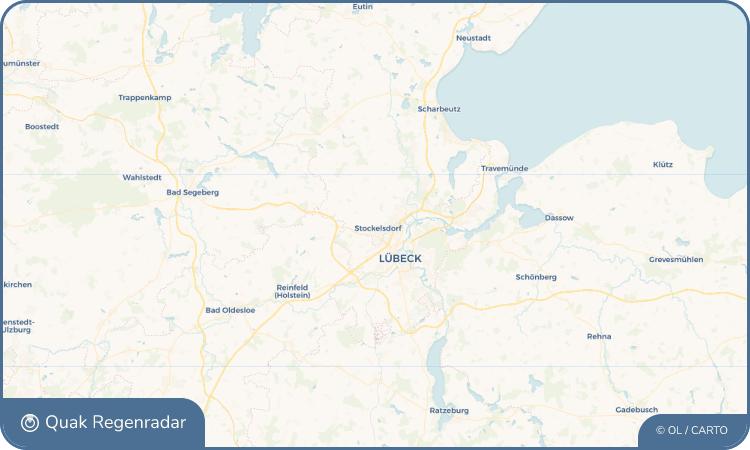 Quak Regenradar-Widget Stockelsdorf