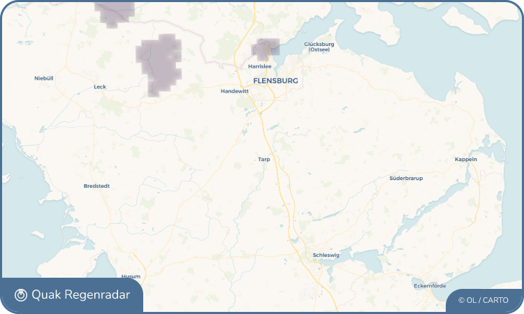Quak Regenradar-Widget Tarp