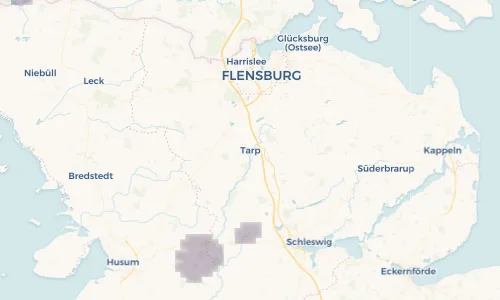 Regenradar Vorschaubild - Aktuelle Niederschläge in Tarp und Umgebung